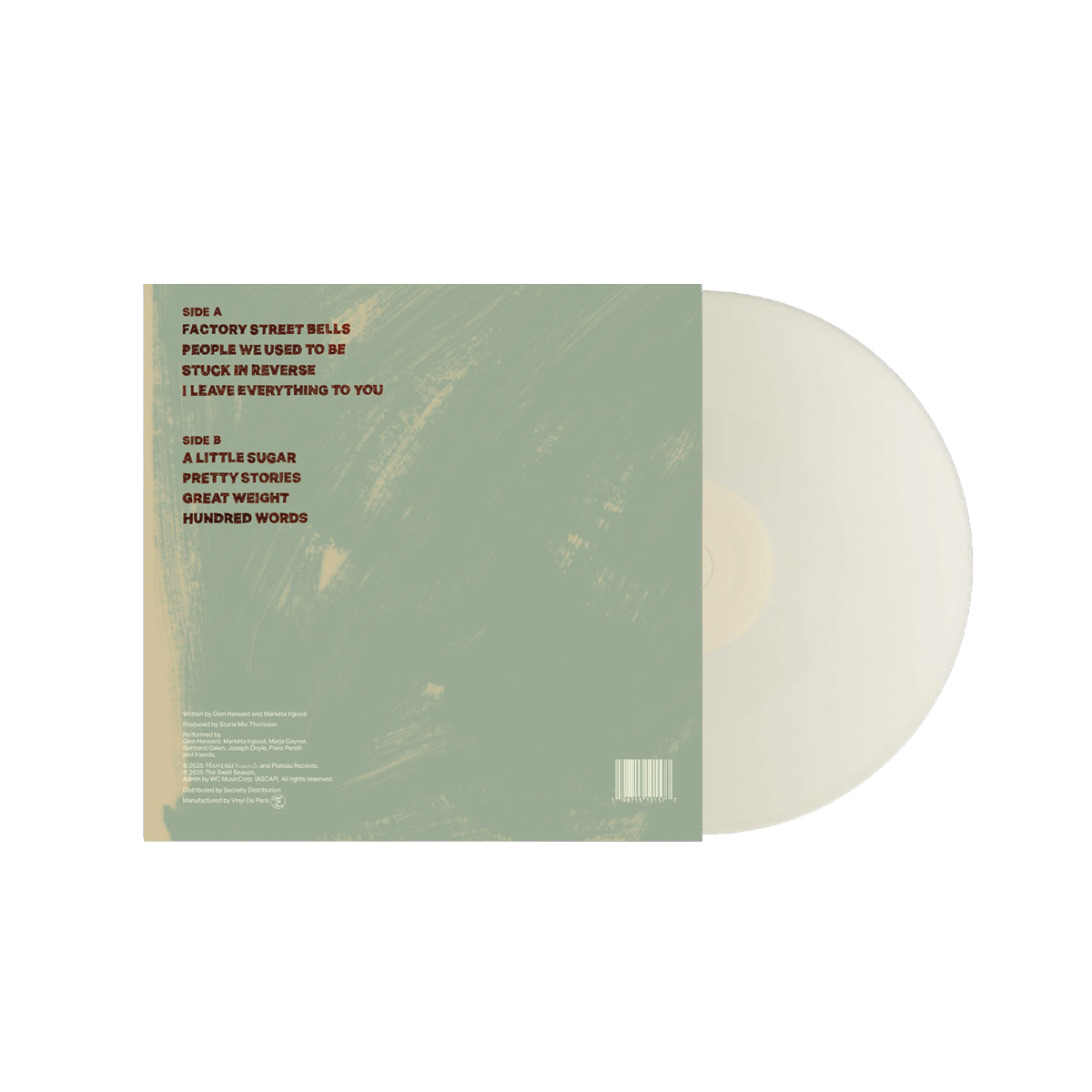 The Swell Season - Forward Ivory Vinyl (Exclusive Signed Postcard)